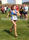 Lydia Turner wins the senior womens Sunderland Harreirs Open Cross Country. Photo: David T. Hewitson/Sports for All Pics
